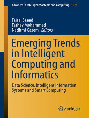 cover image of Emerging Trends in Intelligent Computing and Informatics